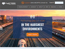 Tablet Screenshot of cypress.bc.ca