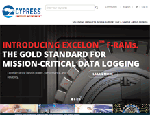 Tablet Screenshot of cypress.com